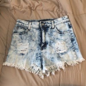 GOGO STAR high-waisted shorts size 7!